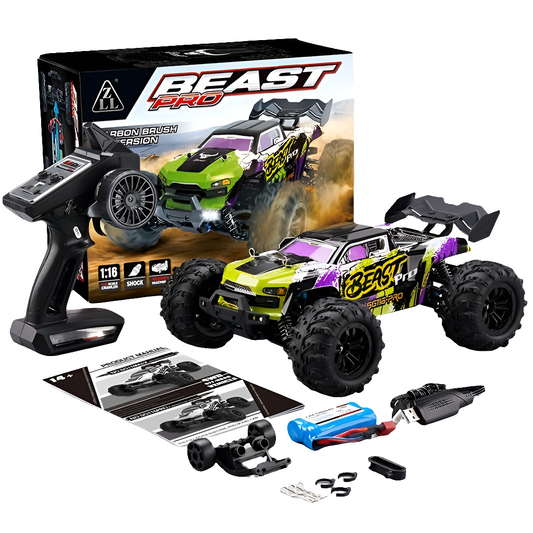 HighSpeed 70kmh 4WD RC Car with LED Lights
