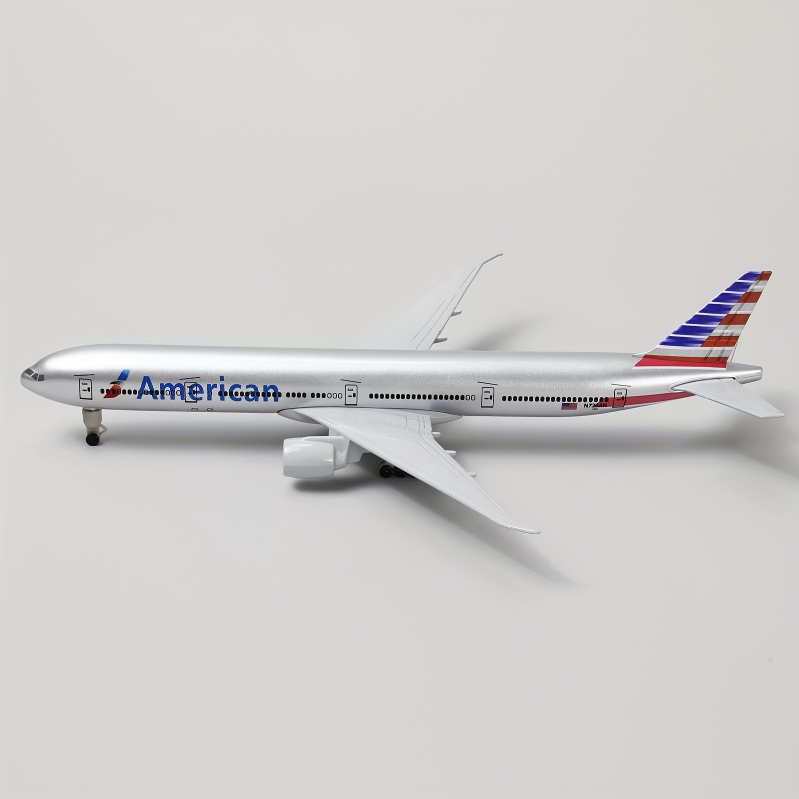 1300 Scale Boeing 777 Diecast Model Airplane with Stand