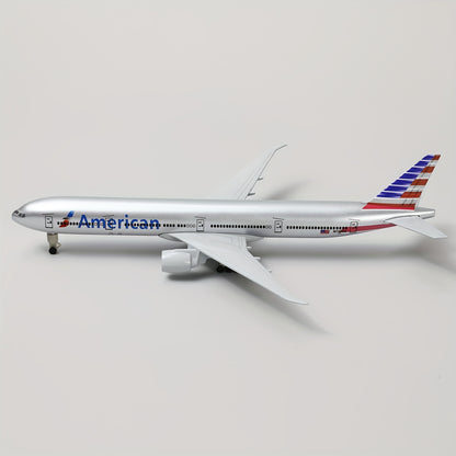 1300 Scale Boeing 777 Diecast Model Airplane with Stand