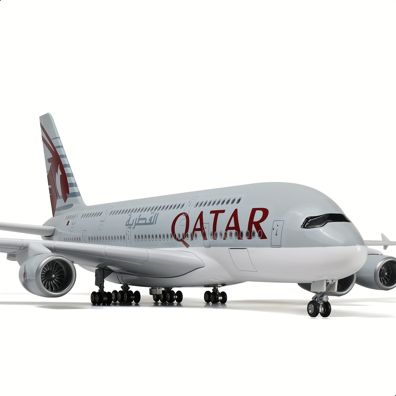 18Inch Diecast Airbus A380 Model Kit Aviation Collectible