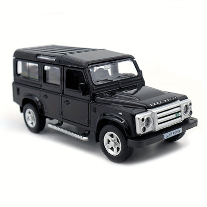 Old Land Rover Defender Model Car 