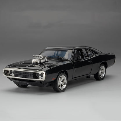 Black 132 Scale Alloy Car Model  Ideal Gift