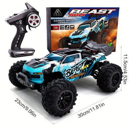 ZNLYRION 4WD RC OffRoad Car  80KMH Brushless LED Blue